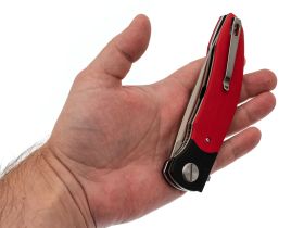 Большой складной нож Honor Tirex Red, сталь D2, рукоять G10, красный