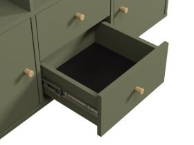Стеллаж Кейн 2-112x149 Оливковый