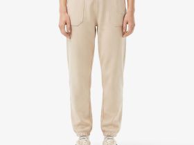 Женские хлопковые спортивные брюки Lacoste