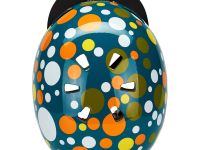 Nutcase Шлем защитный Nutcase Street Polka Face, цвет Синий-Оранжевый, ростовка S