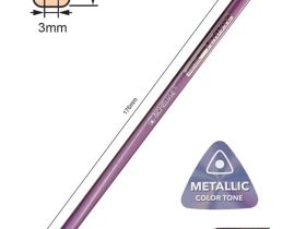 Наборкарандашей цветных металлик ACMELIAE "Metallic Artmate" 12 цв, в картонном футляре