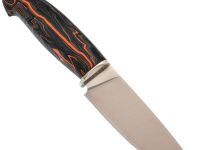 Нож Сокол, сталь М398, рукоять микарта, мельхиор