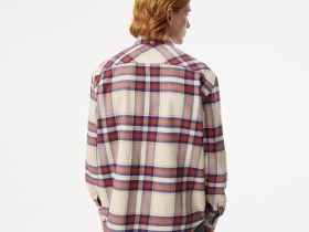 Мужская рубашка Lacoste свободного кроя