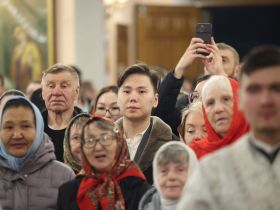 Фоторепортаж: якутяне встретили Пасху