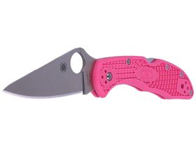 Складной нож Spyderco Delica 4 сталь S30V, рукоять Pink FRN