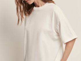 Оверсайз футболка из хлопка