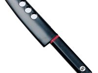 Кухонный нож овощной, Special Series, Fuji Cutlery, FК-405, сталь Sus420J2, черный