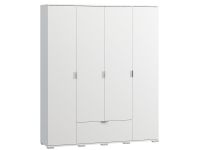 Распашной шкаф Стелла 4.1-160x190 Белый