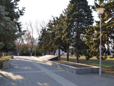 Братская могила воинов