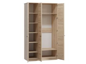 Распашной шкаф Монмарт 3-120x220 Дуб Сонома