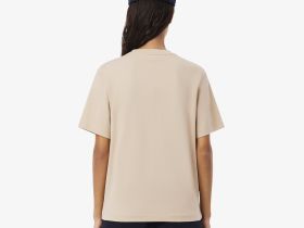 Женская футболка Lacoste свободного кроя из мягкого хлопка