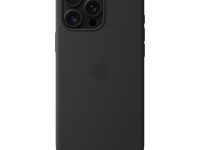 Чехол-накладка Silicone Case with MagSafe для iPhone 16 Pro (Black)
