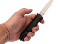 Автоматический нож Daggerr Кощей Slim, сталь D2, рукоять черный алюминий