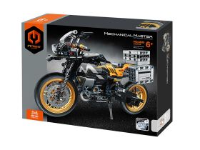 6835_MK Конструктор Black motorcycle