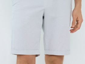 Шорты с ремнём, Белый