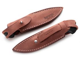 Нож с фиксированным клинком LionSteel Willy, сталь М390, рукоять G10, черный