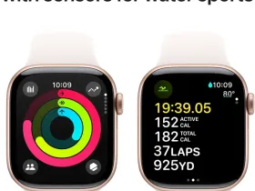 Смарт-часы Apple Watch Series 10 46mm Rose Gold Aluminum Case with Light Blush Sport Band (M/L)