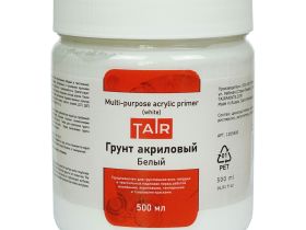 Грунт акриловый Таир 500 мл белый