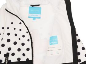 Куртка текстильная с полиуретановым покрытием для девочек (ветровка)