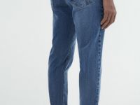 Зауженные джинсы, Синий
