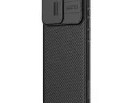 Чехол-накладка Nillkin CamShield Pro для iPhone 15 Pro пластиковый (черный)