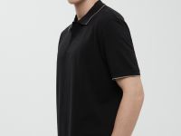 Поло из хлопка свободного кроя