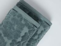 Полотенце махровое Личия/Licia, серо-голубое