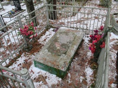 Могила Семенова Сергея Александровича (1893-1942 гг.), писателя