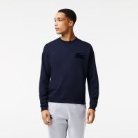 Мужская домашнаяя толстовка Lacoste из хлопкового флиса