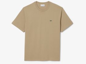 Мужская хлопковая футболка Lacoste с коротким рукавом