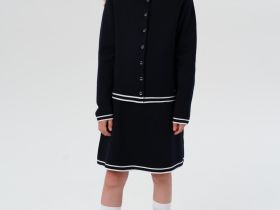 Комплект: кардиган, юбка