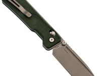 Cкладной нож SRM Rubik Large 7228B-MG, сталь 14C28N, рукоять микарта, зеленый