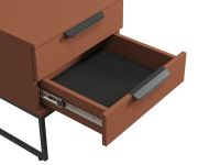 Тумба прикроватная Этчер 45x48 Терракотовый