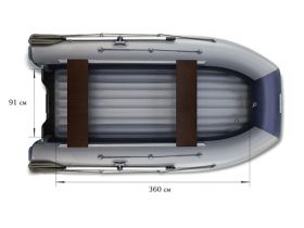 Лодка ПВХ ФЛАГМАН DK 420 Jet