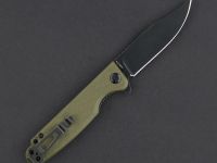 Складной нож Daggerr Leprechaun olive BW DL, сталь 8Cr14MoV, рукоять FRN