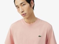 Мужская хлопковая футболка Lacoste с коротким рукавом