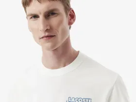 Мужская футболка Lacoste из органического хлопка