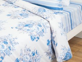 Пододеяльник Rosalia, голубой