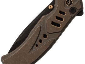 Складной нож WE Knife Zentron, сталь M390, рукоять титан