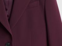 Однобортный жакет, Фиолетовый