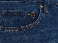 Базовые зауженные джинсы, Синий