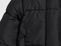 Утеплённая куртка для девочек, Черный