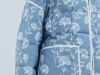 Легкая стеганая куртка, Синий