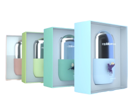 Набор акварели HIMI 18 цветов, подарочный, розовый