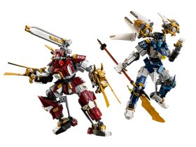 Ninjago 71870 Конструктор Механические Титаны-Близнецы