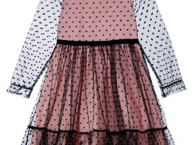 Платье трикотажное для девочек