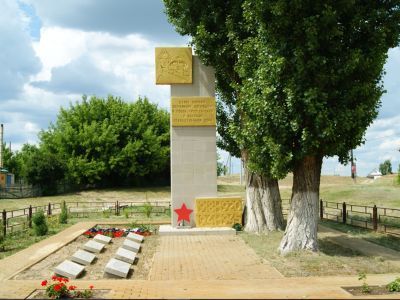Братская могила участников гражданской войны, погибших в борьбе за власть Советов