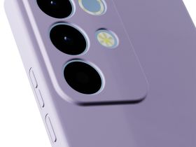 Клип-кейс Krutoff Silicone для realme C85 Pro Фиолетовый