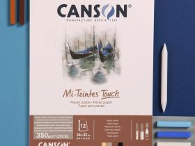 Альбом-склейка для пастели Canson "Mi-Teintes Touch" А3 12 л 350 г 4 цв.
