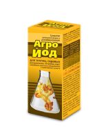 Агройод-средство антисептическое и дезинфицирующее флакон 100 мл с мерным стаканчиком